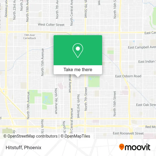 Hitstuff map