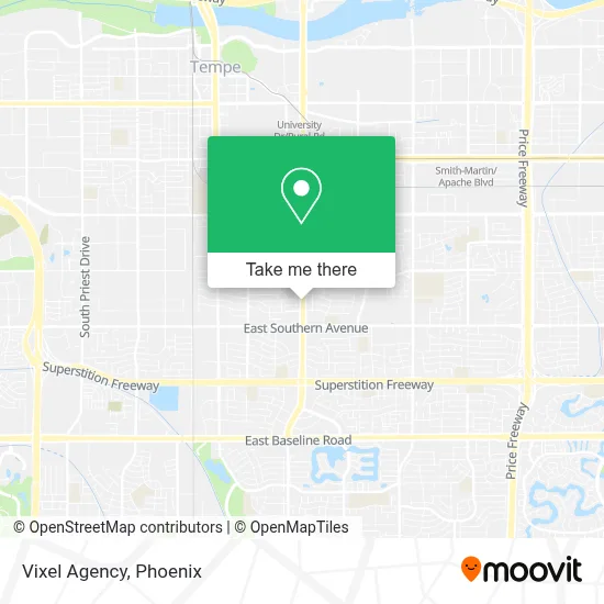 Vixel Agency map
