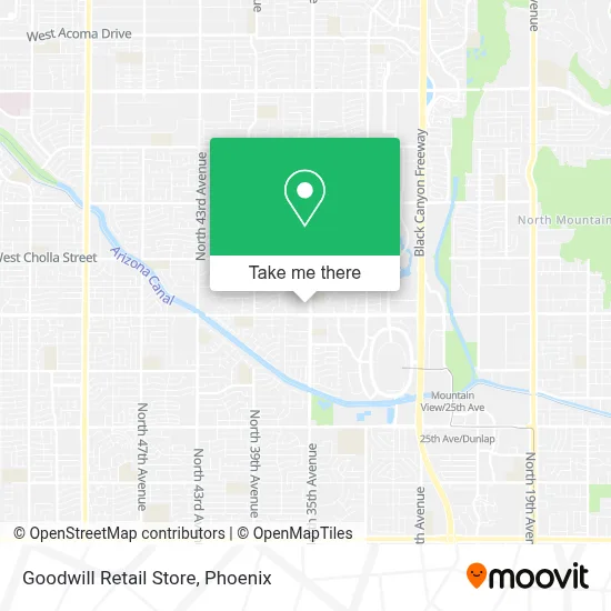 Goodwill Retail Store map