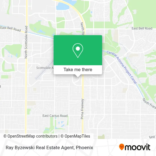 Ray Byzewski Real Estate Agent map