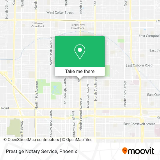Prestige Notary Service map