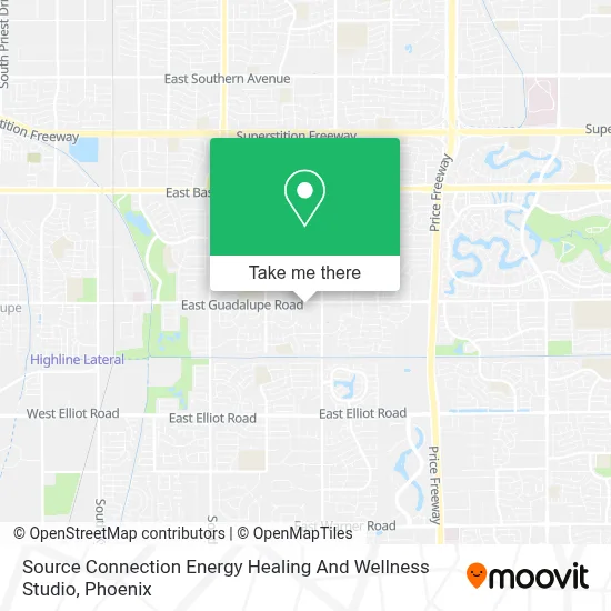 Source Connection Energy Healing And Wellness Studio map