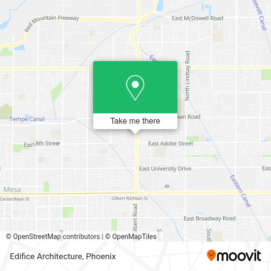 Edifice Architecture map