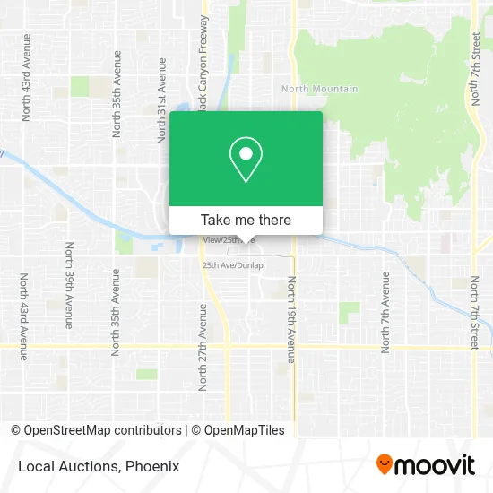 Local Auctions map