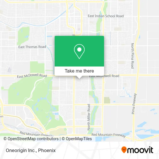 Oneorigin Inc. map