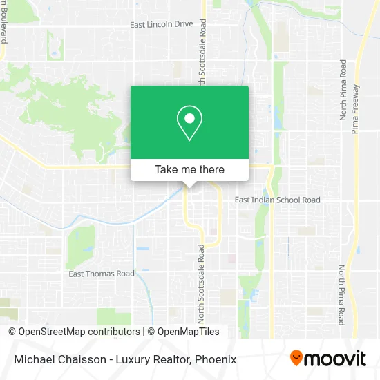 Michael Chaisson - Luxury Realtor map
