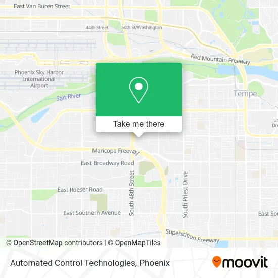 Automated Control Technologies map