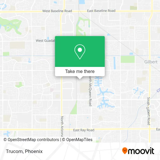 Trucom map
