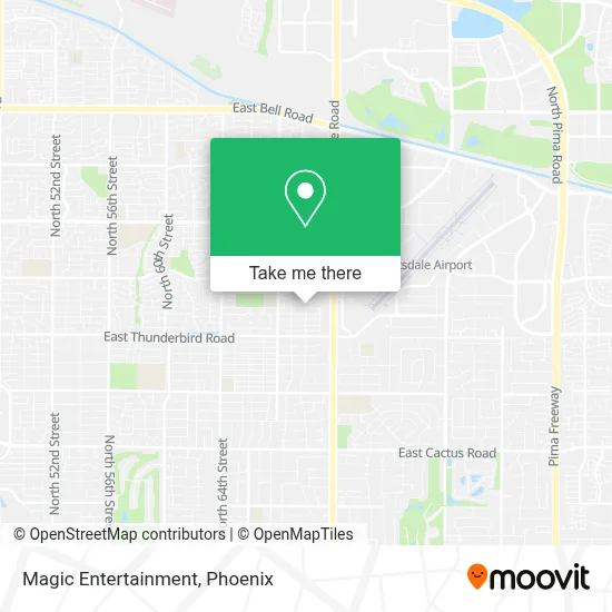Magic Entertainment map