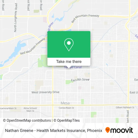 Nathan Greene - Health Markets Insurance map
