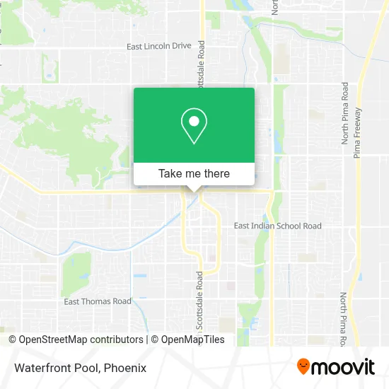 Waterfront Pool map