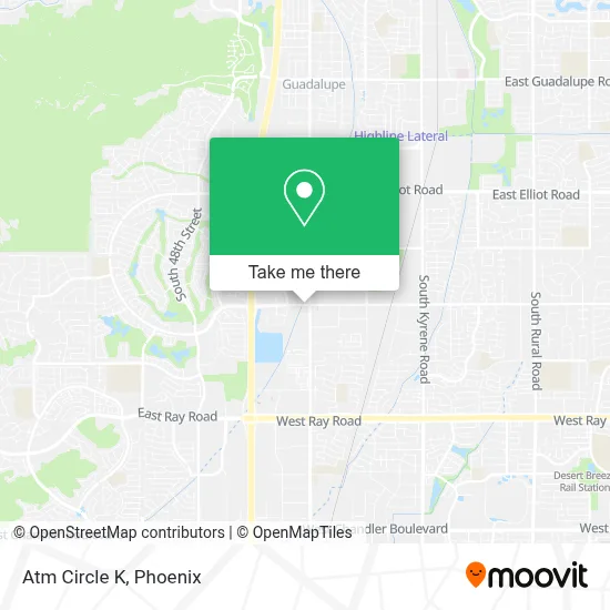 Atm Circle K map