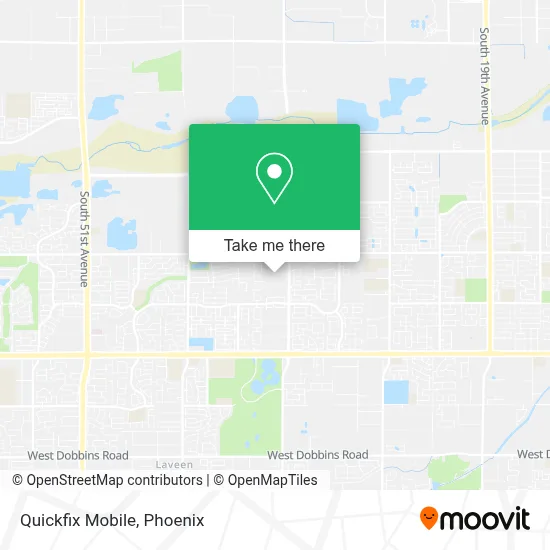 Quickfix Mobile map