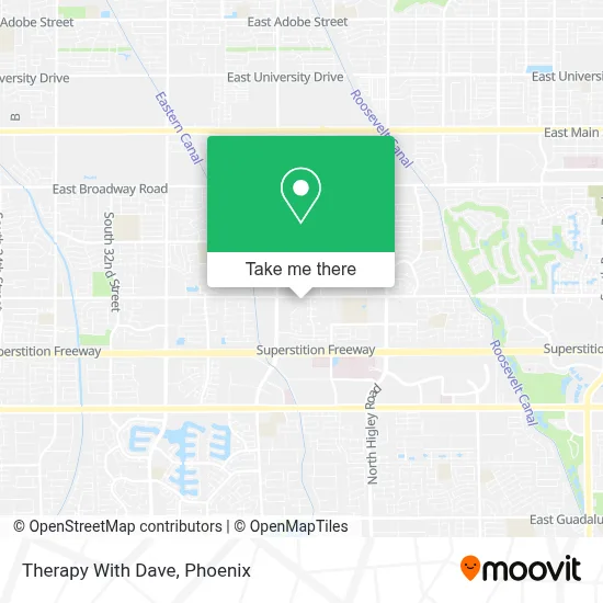 Therapy With Dave map