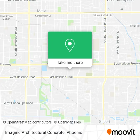 Imagine Architectural Concrete map