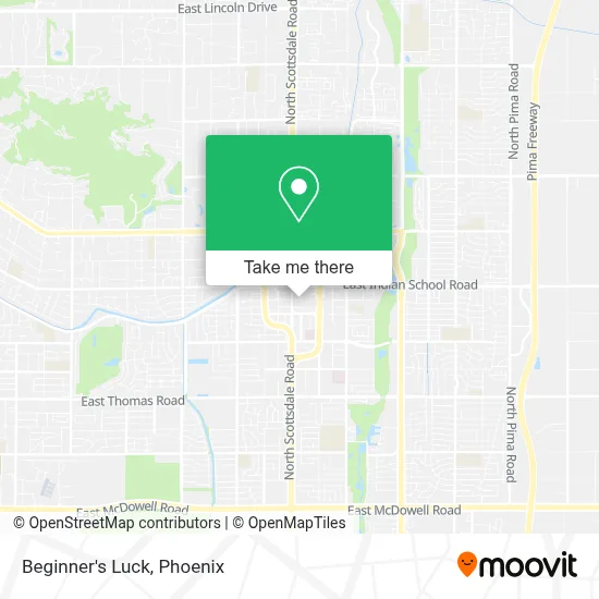 Beginner's Luck map
