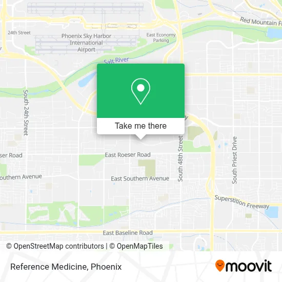 Reference Medicine map