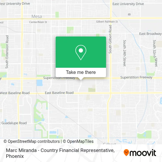 Marc Miranda - Country Financial Representative map