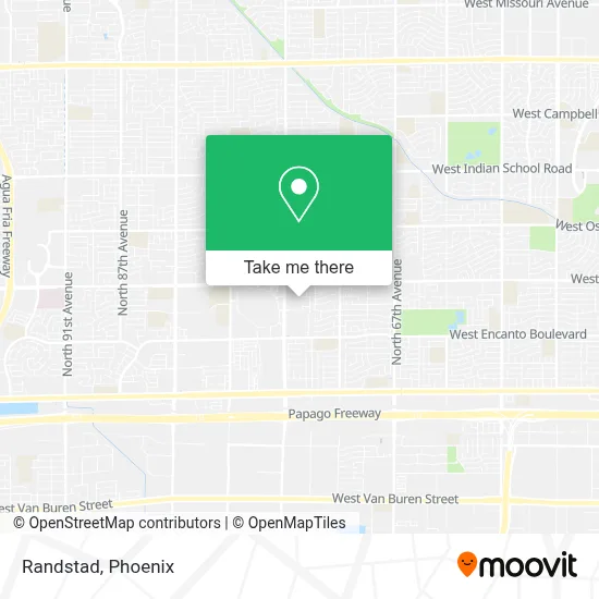Randstad map