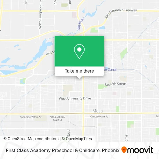 First Class Academy Preschool & Childcare map