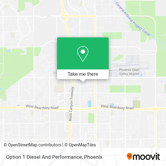 Option 1 Diesel And Performance map
