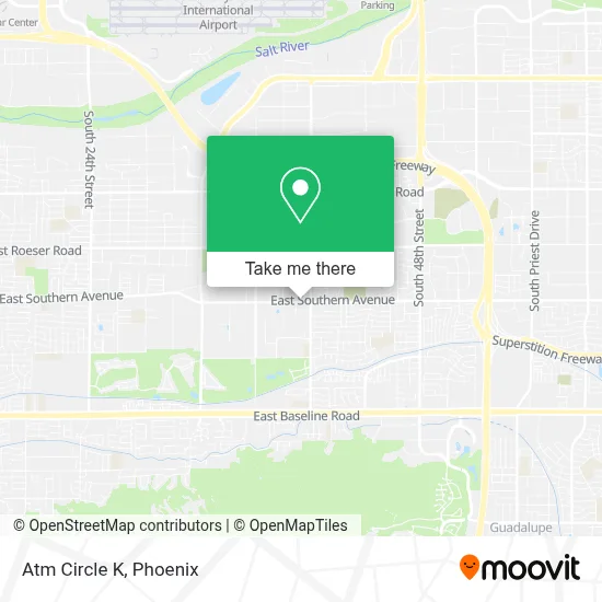 Atm Circle K map