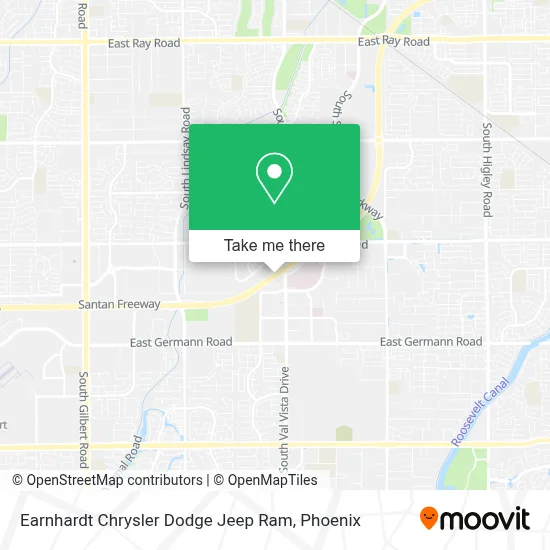 Earnhardt Chrysler Dodge Jeep Ram map