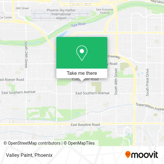 Valley Paint map