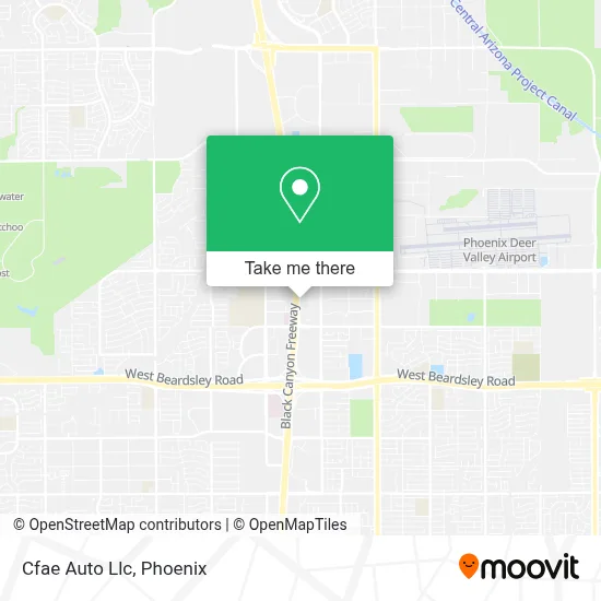 Cfae Auto Llc map