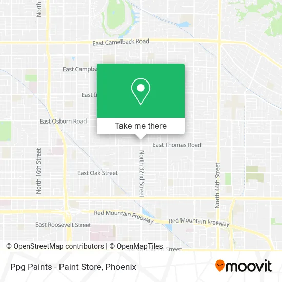 Ppg Paints - Paint Store map