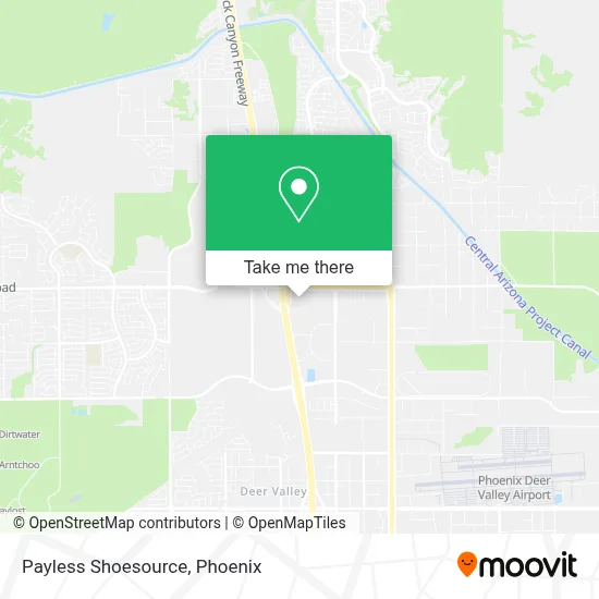 Payless Shoesource map