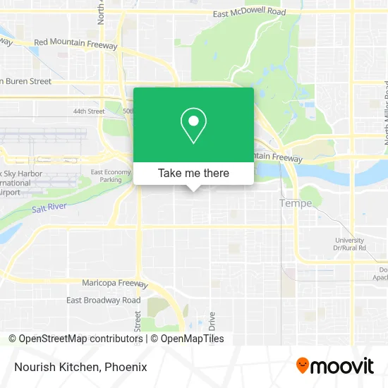 Nourish Kitchen map