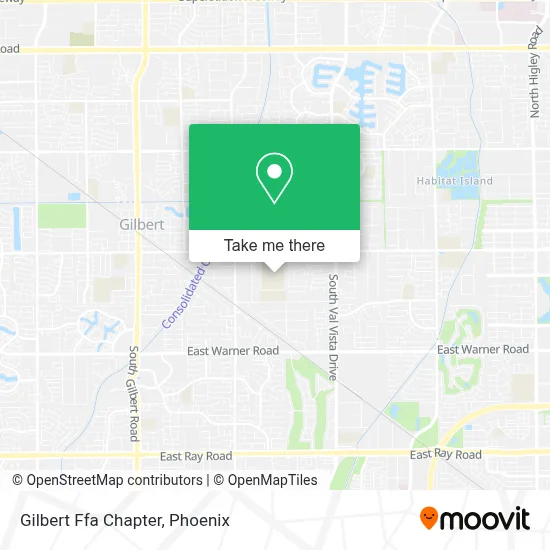 Gilbert Ffa Chapter map