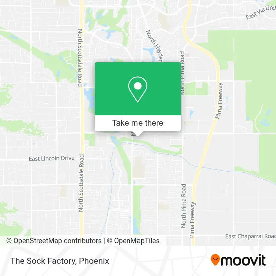 The Sock Factory map