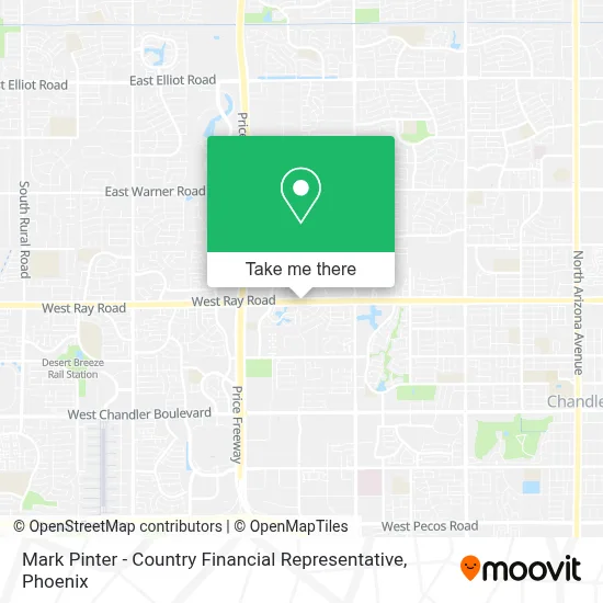 Mark Pinter - Country Financial Representative map