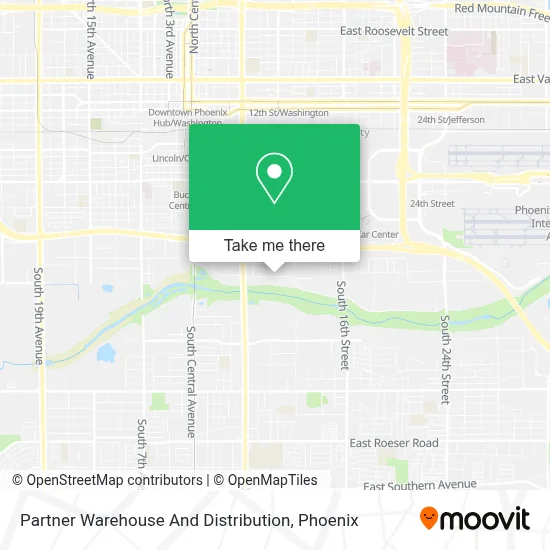 Partner Warehouse And Distribution map