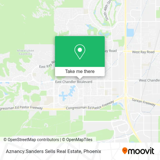Aznancy.Sanders Sells Real Estate map