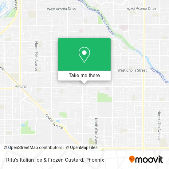 Rita's Italian Ice & Frozen Custard map