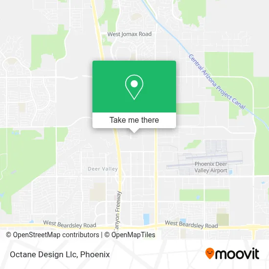 Octane Design Llc map