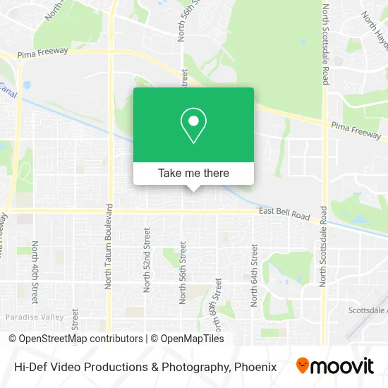Hi-Def Video Productions & Photography map