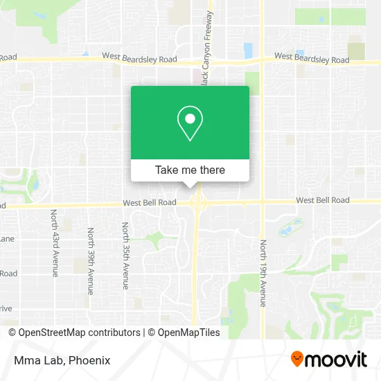 Mma Lab map