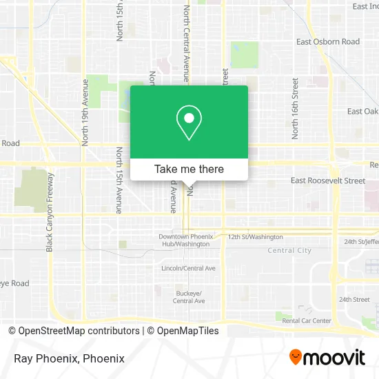 Ray Phoenix map
