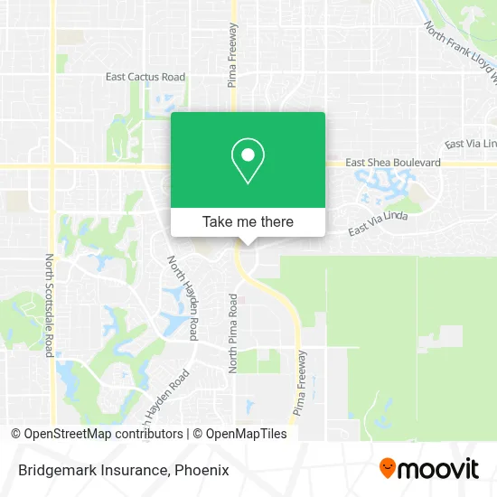 Bridgemark Insurance map
