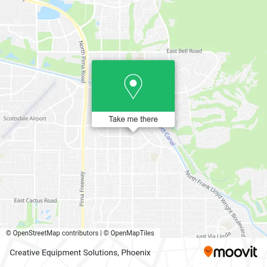 Creative Equipment Solutions map