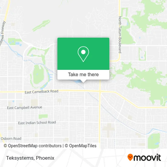Teksystems map