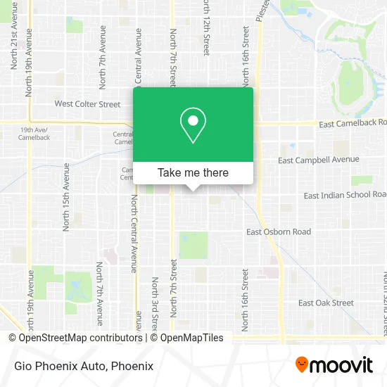 Gio Phoenix Auto map