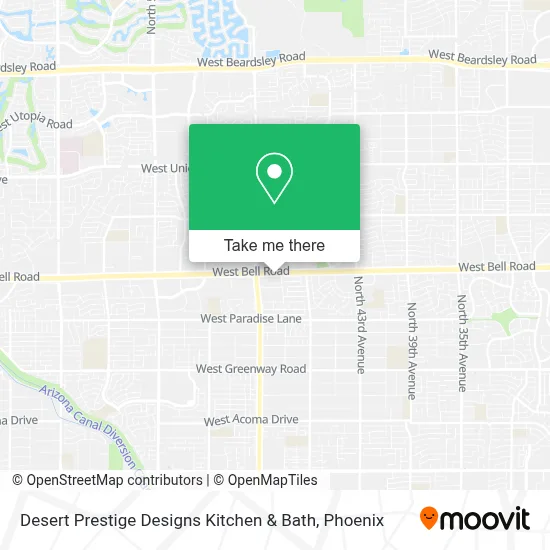 Desert Prestige Designs Kitchen & Bath map
