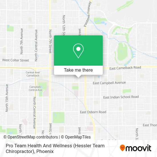 Pro Team Health And Wellness (Hessler Team Chiropractor) map