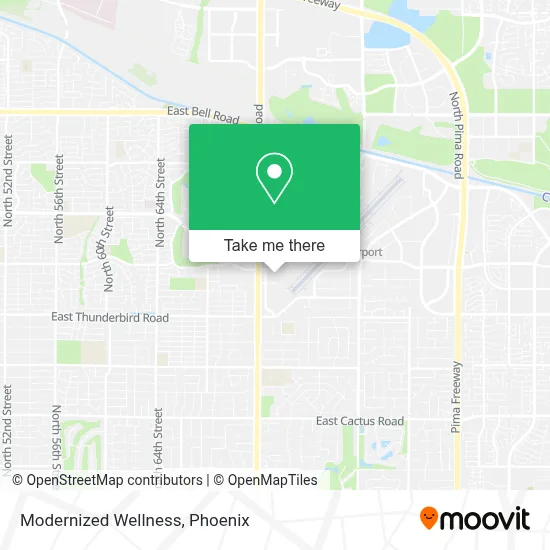 Modernized Wellness map