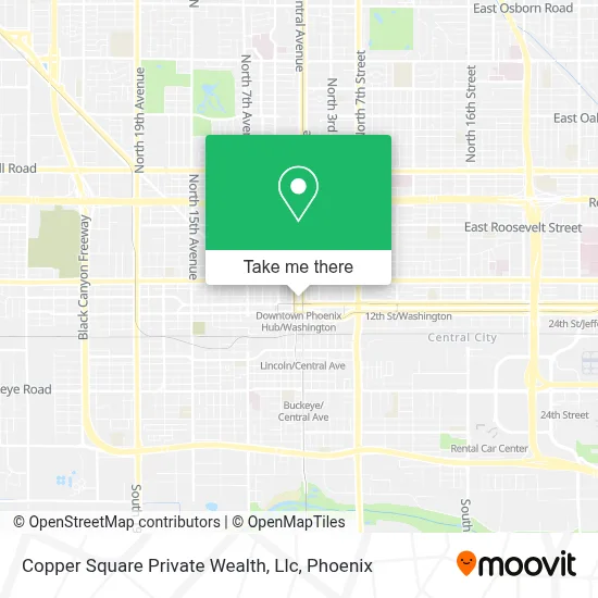Copper Square Private Wealth, Llc map